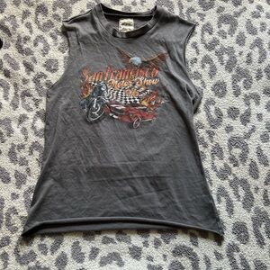 Gray San Francisco Motor Show women’s Tank Top